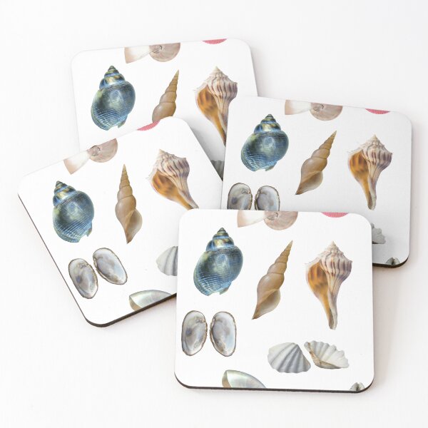 Item preview, Aesthetic seashell Sticker Stickerpack Sticker designed and sold by DoodleDazes.