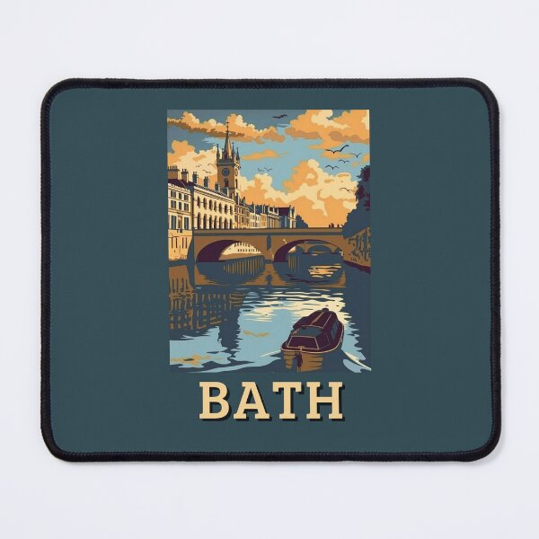 Item preview, A Vintage Travel Art of Bath - England designed and sold by GoodOldVintage.