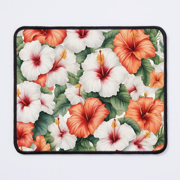 Item preview, White hibiscus designed and sold by Nice En.
