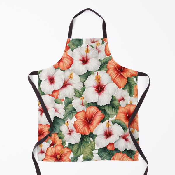 Item preview, White hibiscus designed and sold by Nice En.