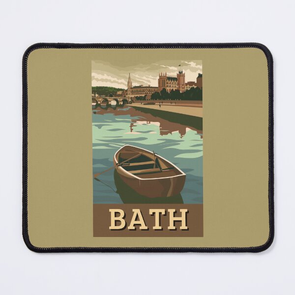 Item preview, A Vintage Travel Art of Bath - England designed and sold by GoodOldVintage.