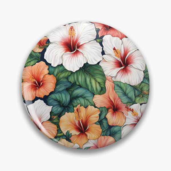 Item preview, White hibiscus designed and sold by Nice En.