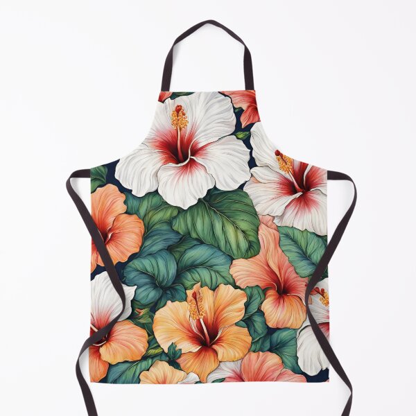 Item preview, White hibiscus designed and sold by Nice En.