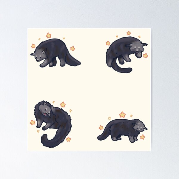 Item preview, binturong pack  designed and sold by Artofmayara.
