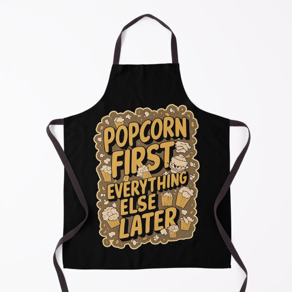 Item preview, ''Popcorn First'' Funny Kawaii Green Tea First Lover T-Shirt designed and sold by Witty Shirts.
