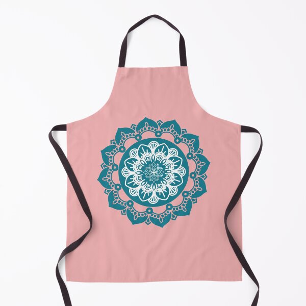 Item preview, Teal mandala flower designed and sold by Sastee.