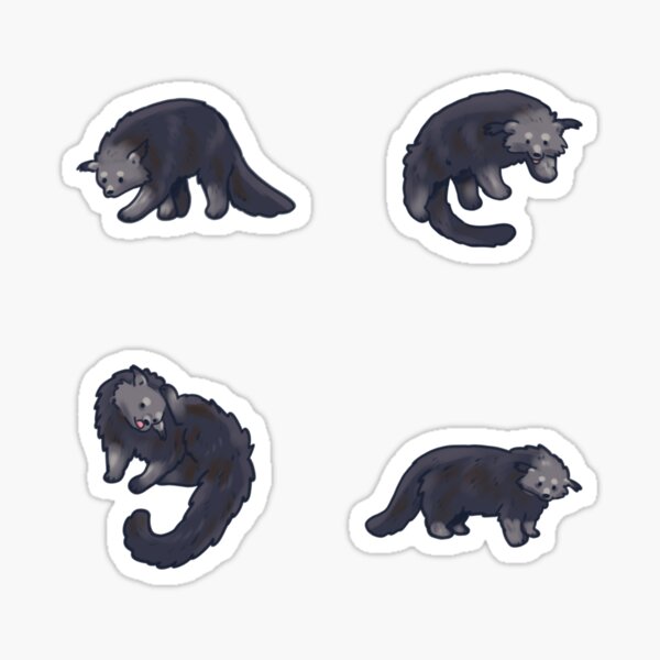 Item preview, Cute binturong pack  designed and sold by Artofmayara.