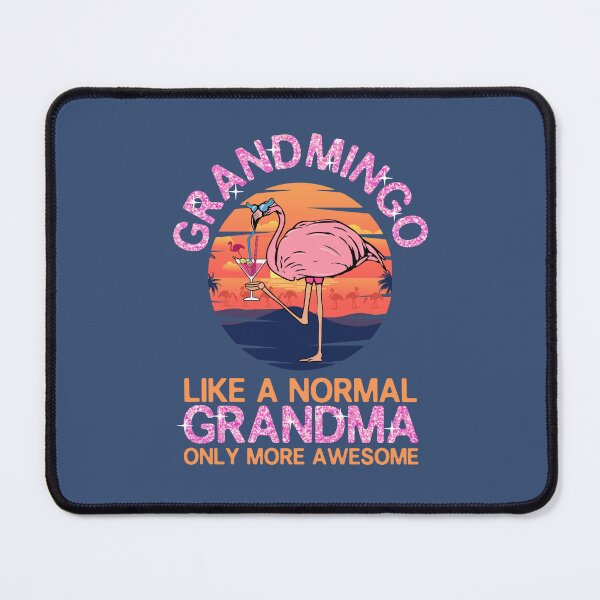 Item preview, Flamingo Grandma Pun Grandmingo Grandmother Granny Funny Gift designed and sold by alenaz.