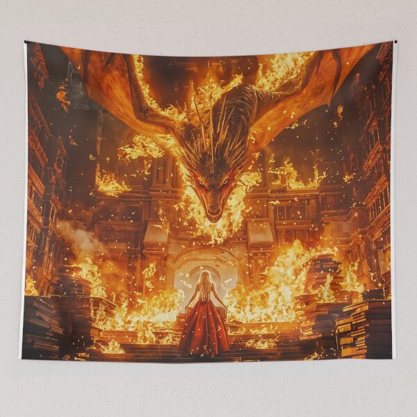Item preview, Guardian of the Inferno: The Dragon and the Enchantress designed and sold by oanaunciuleanu.