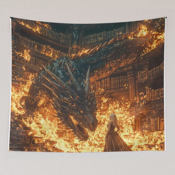 Item preview, Guardian of the Inferno: The Dragon and the Enchantress designed and sold by oanaunciuleanu.