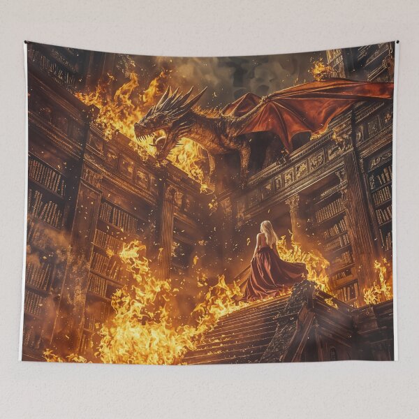 Item preview, Guardian of the Inferno: The Dragon and the Enchantress designed and sold by oanaunciuleanu.