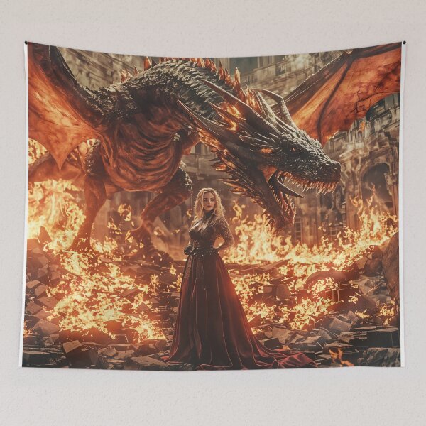 Item preview, Guardian of the Inferno: The Dragon and the Enchantress designed and sold by oanaunciuleanu.