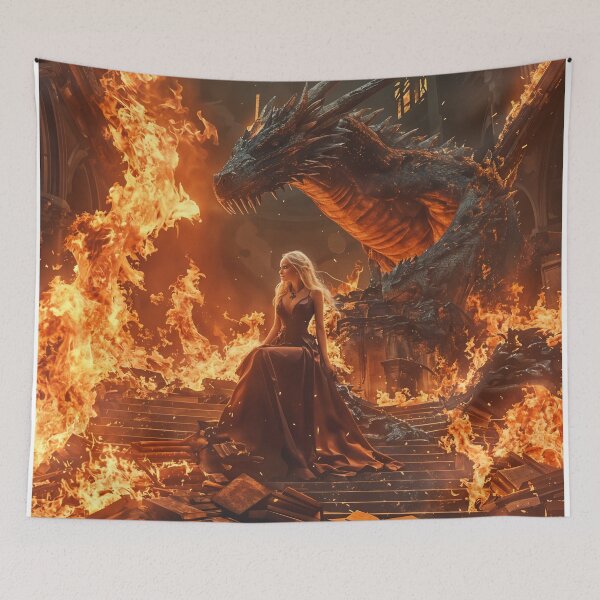 Item preview, Guardian of the Inferno: The Dragon and the Enchantress designed and sold by oanaunciuleanu.