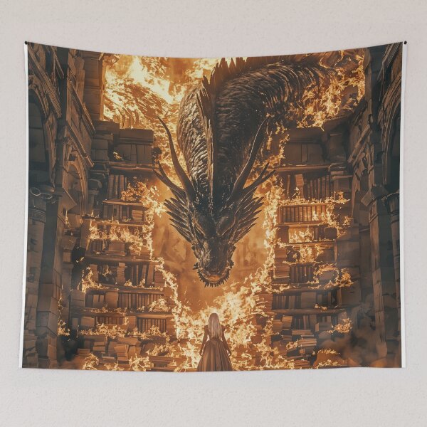Item preview, Guardian of the Inferno: The Dragon and the Enchantress designed and sold by oanaunciuleanu.
