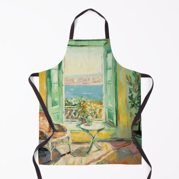 Artikelvorschau, Henri Matisse Style Poster, Mediterran, Open Window, Pastell entworfen und verkauft von ArtHouseNiklas.
