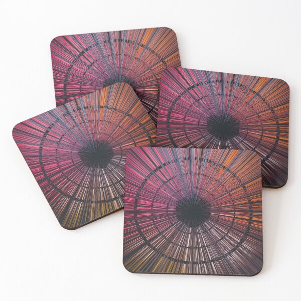 Item preview, Pink, Orange & Blue Space Wave Time Warp designed and sold by AbstractLives.