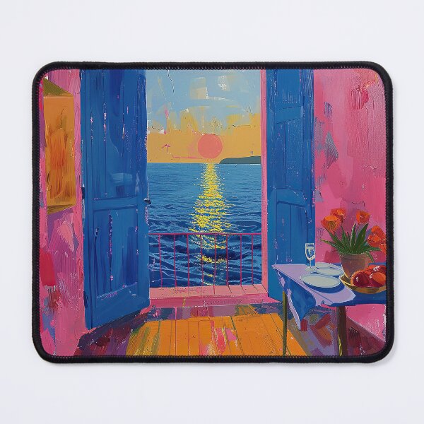 Item preview, Henri Matisse Style Poster, Mediterranean, Open Window, Pastel designed and sold by ArtHouseNiklas.