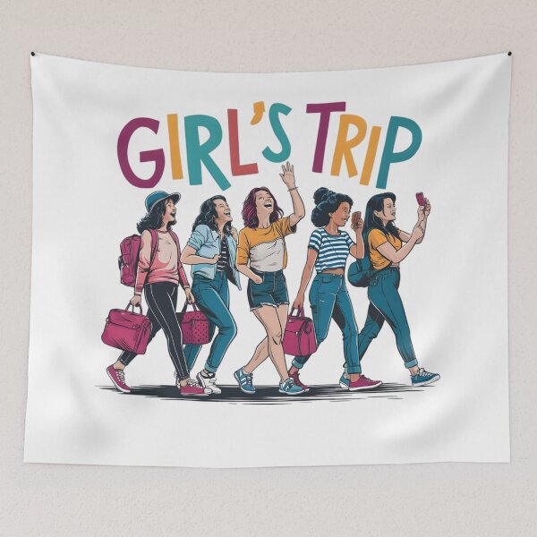 Item preview, new york bachelorette, Girl's Trip designed and sold by mood-draftsman.