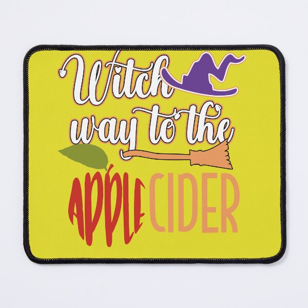 Item preview, Witch way to the Apple cider - pumpkin spice season, halloween designed and sold by We-thePixels.