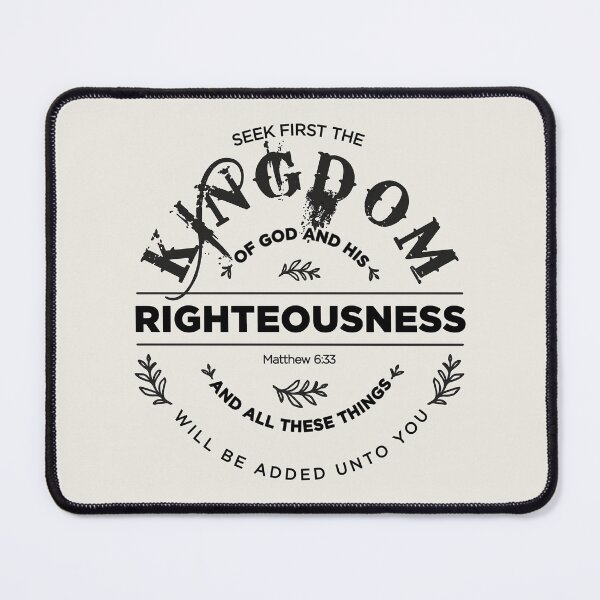 Item preview, Seek first the Kingdom of God - Matthew 6:33 designed and sold by AbideApparel.