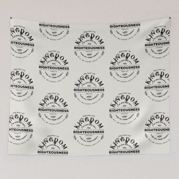 Item preview, Seek first the Kingdom of God - Matthew 6:33 designed and sold by AbideApparel.