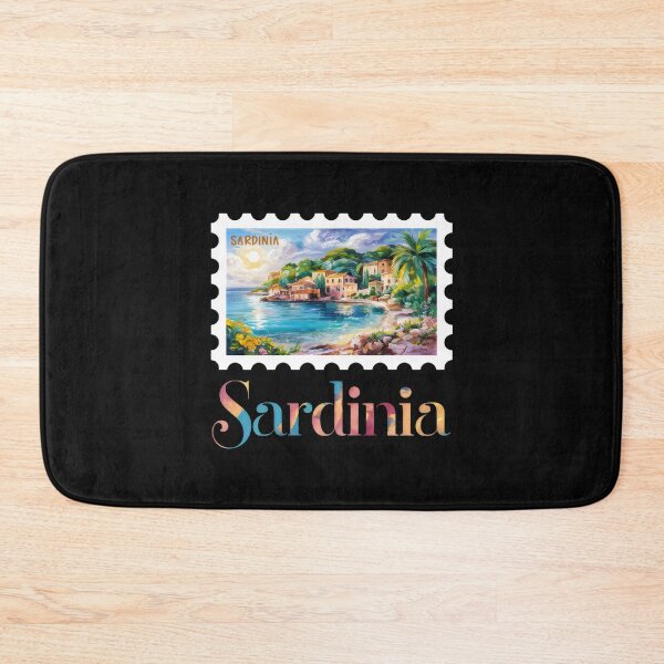 Item preview, Sardinia Italy Travel - "Sardinia Splendor: Mediterranean Coastal Beauty" designed and sold by stickercuffs.