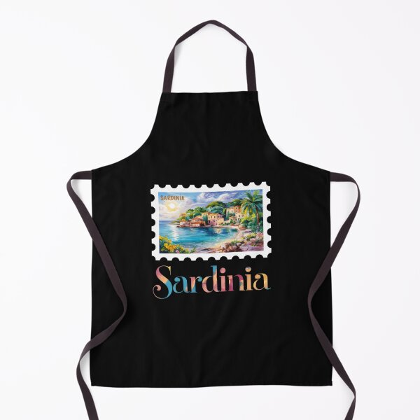 Item preview, Sardinia Italy Travel - "Sardinia Splendor: Mediterranean Coastal Beauty" designed and sold by stickercuffs.