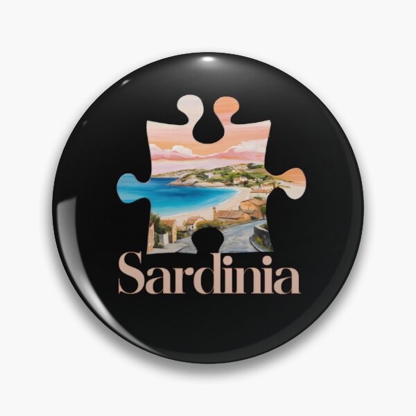 Item preview, Sardinia Italy Travel - "Sardinia Serenity: Italian Island Escape" designed and sold by stickercuffs.