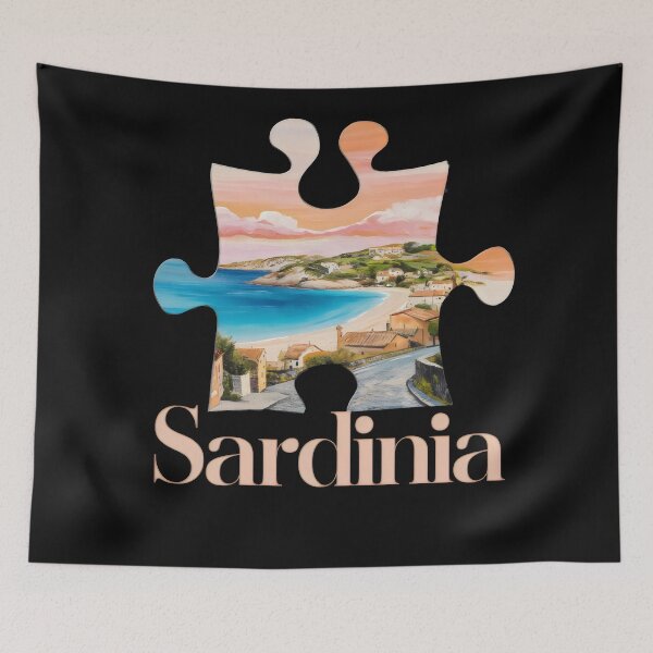 Item preview, Sardinia Italy Travel - "Sardinia Serenity: Italian Island Escape" designed and sold by stickercuffs.