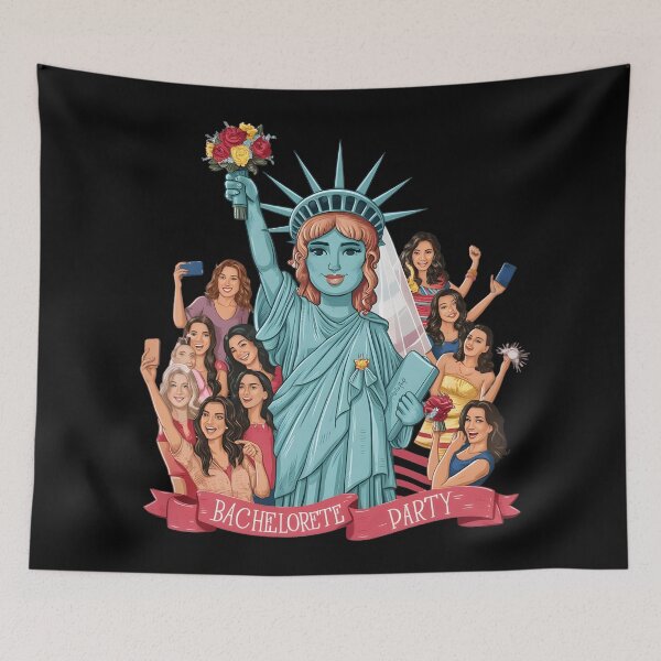 Item preview, new york bachelorette, Statue of Liberty designed and sold by mood-draftsman.