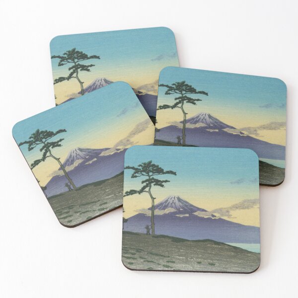 Item preview, Evening at Miho by Kawase Hasui designed and sold by Takeda-art.
