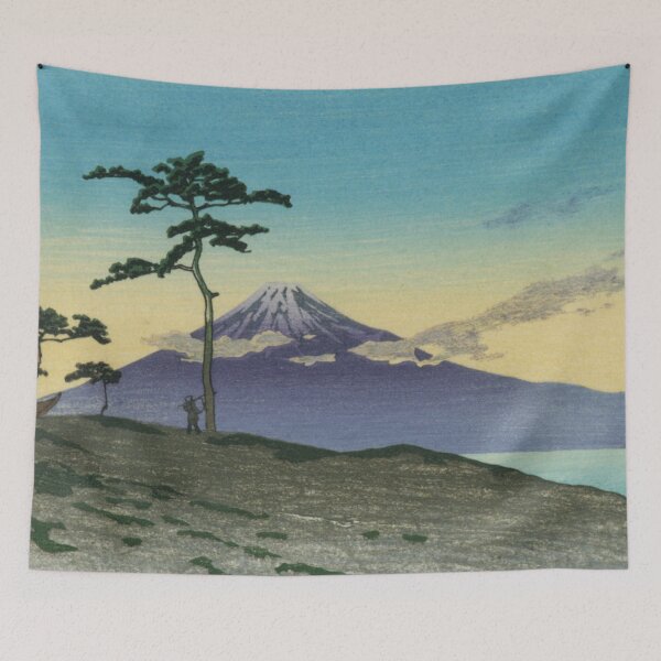 Item preview, Evening at Miho by Kawase Hasui designed and sold by Takeda-art.