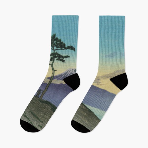 Item preview, Evening at Miho by Kawase Hasui designed and sold by Takeda-art.