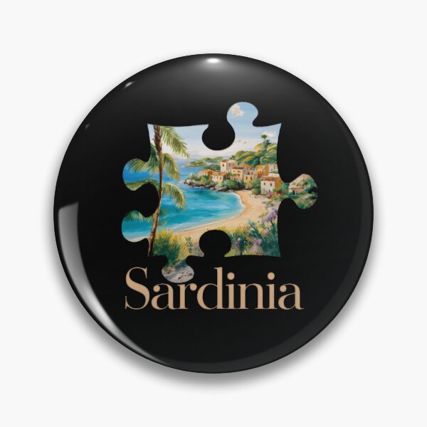 Item preview, Sardinia Italy Travel - "Sardinia Adventure: Nature's Mediterranean Gem" designed and sold by stickercuffs.