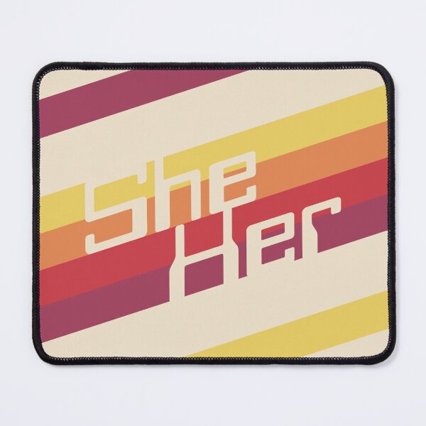 Item preview, RAINBOW TAPE SHE HER designed and sold by HELLOCROSSING.