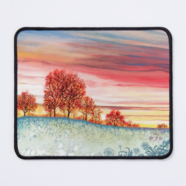 Item preview, Sunset Trees 2 (acrylic on canvas) designed and sold by Painting By Nature.