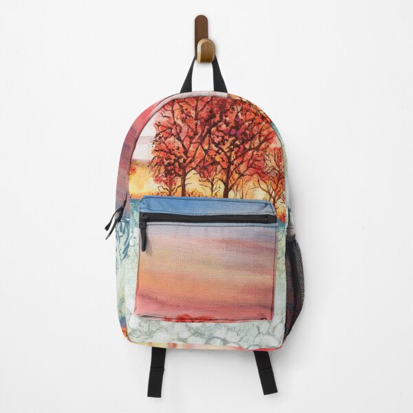 Item preview, Sunset Trees 2 (acrylic on canvas) designed and sold by Painting By Nature.