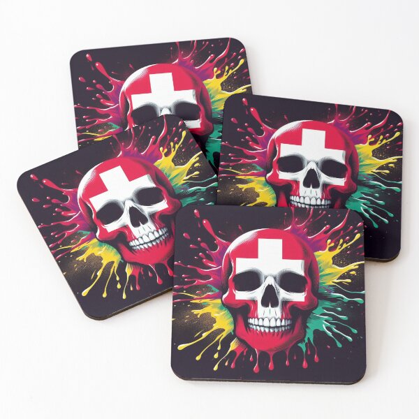 Item preview, Switzerland Skull designed and sold by RaF71PrO.