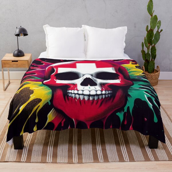 Item preview, Switzerland Skull designed and sold by RaF71PrO.