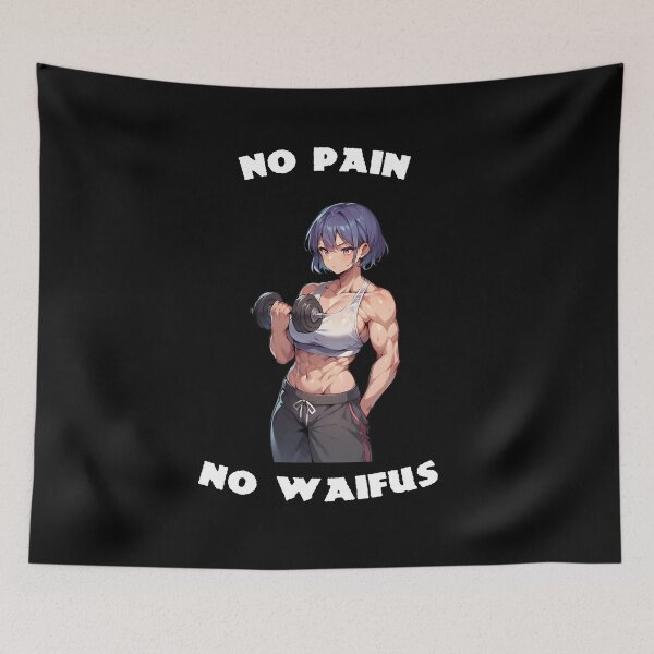 Item preview, Workout Waifu designed and sold by DegenMerch.