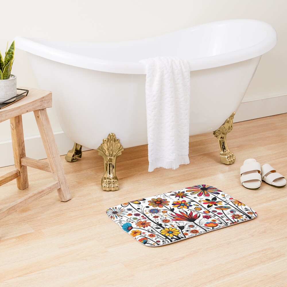 Item preview, Bath Mat designed and sold by 0penvimark.