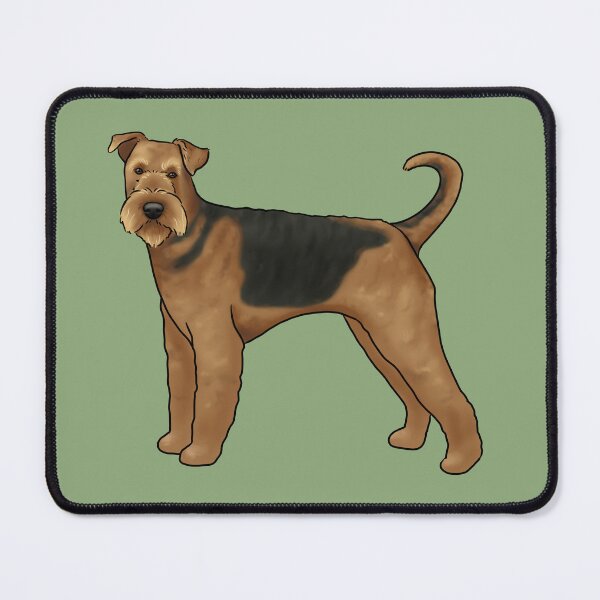 Item preview, Airedale terrier dog designed and sold by Milanicole.