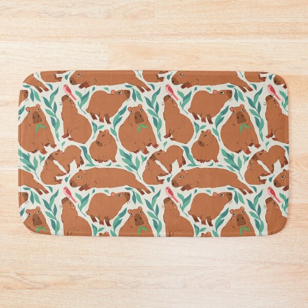 Item preview, Capybara Pattern designed and sold by fabiomancini.