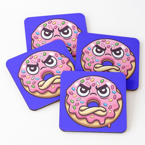 Item preview, Grumpy Donut with Sprinkles designed and sold by Willyboy16.