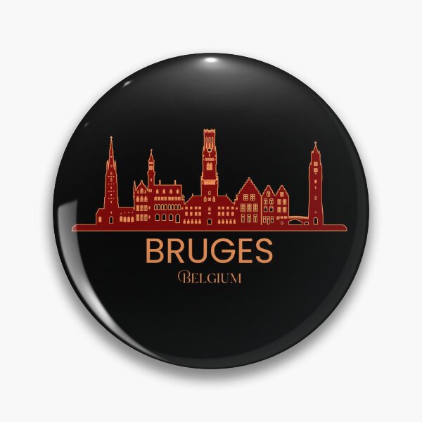 Item preview, Bruges Belgium Skyline designed and sold by T&C Finesse.