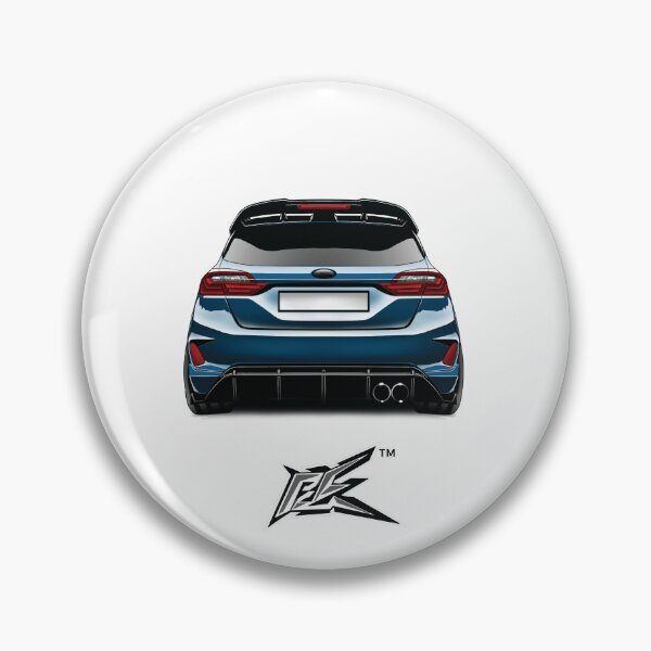 Item preview, ford fiesta st mk8 rear blue  designed and sold by NaquashM.