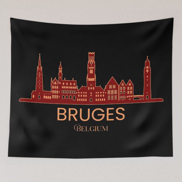 Item preview, Bruges Belgium Skyline designed and sold by T&C Finesse.