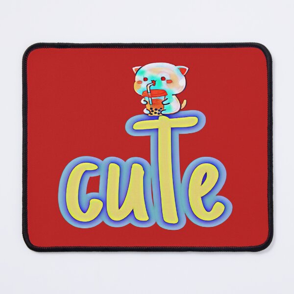 Item preview, Little cute cat standing on beautiful colorful word. designed and sold by painting23.