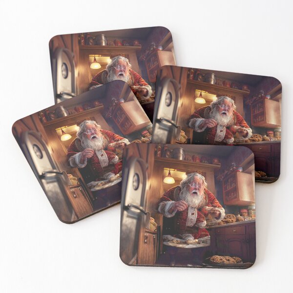Item preview, Santa Makes a Mess Looking for Cookies designed and sold by jrtwynam.