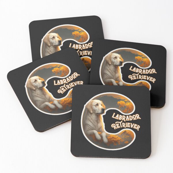 Item preview, Labrador Retriever Cute Dog Letter C 3 designed and sold by Psycho-Crazy.